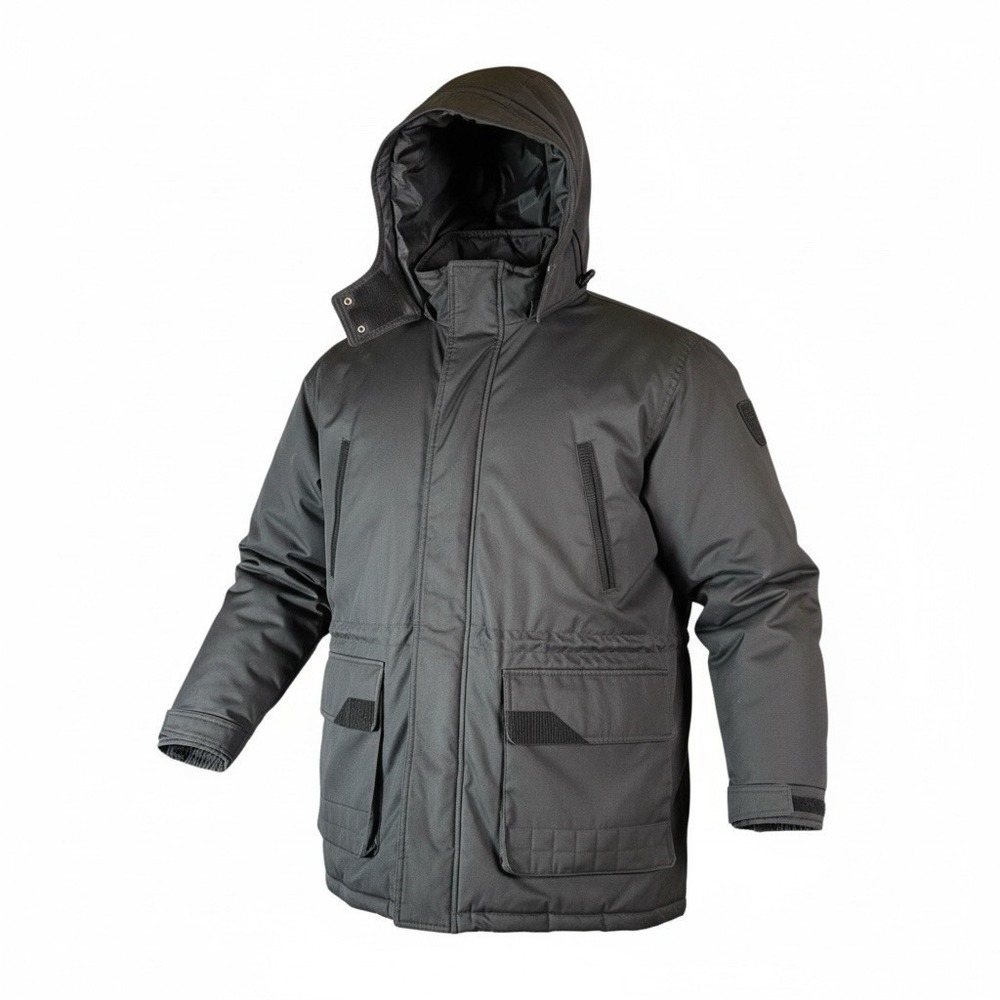 Burrylane Men's Coat 35% Cotton Black Size XXL